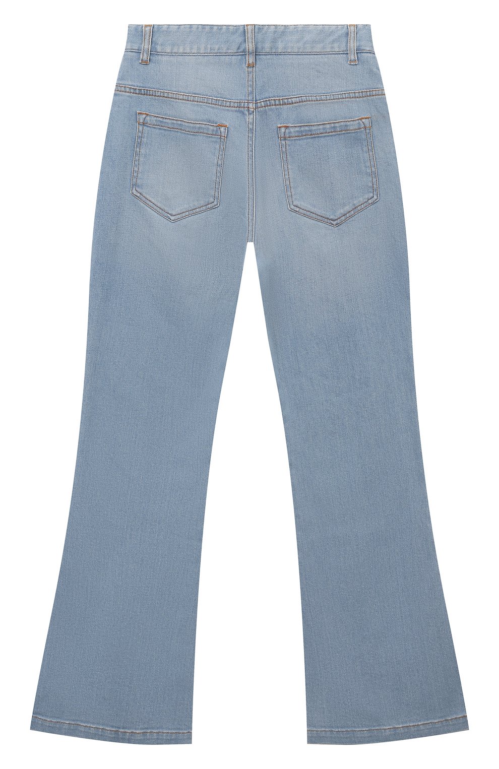 Джинсы CHLOÉ голубого цвета по цене 18800 руб., арт. C20082/14A, фото 2 Джинсы CHLOÉ, арт. C20082/14A, фото 2