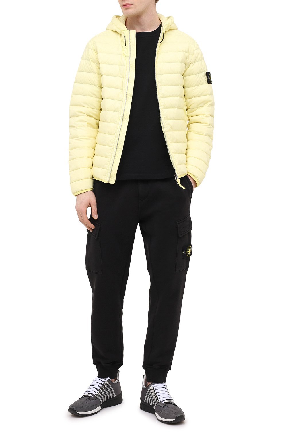 Хлопковые джоггеры STONE ISLAND, арт. 741565251, фото 2