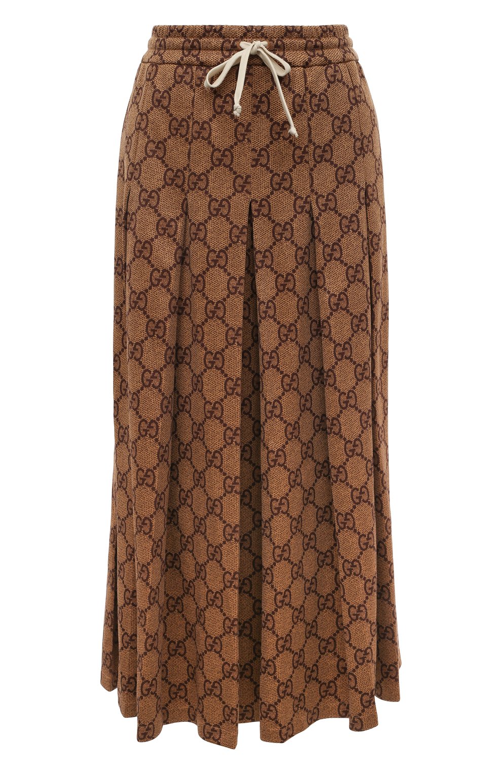 Юбка GUCCI коричневого цвета по цене 158400 руб., арт. 526514 X7C31, фото 1 Юбка GUCCI, арт. 526514 X7C31, фото 1
