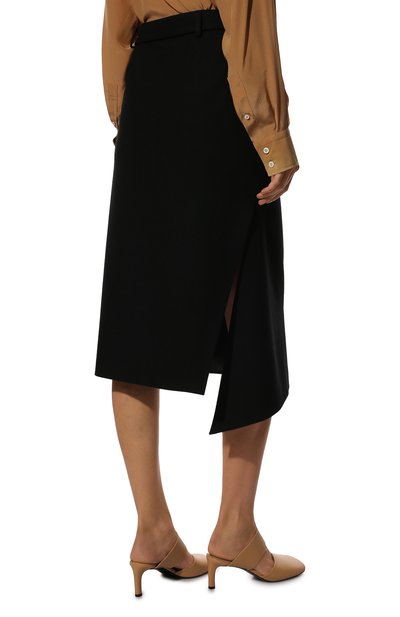 Шерстяная юбка RUBAN черного цвета по цене 34960 руб., арт. RPW22/23-5.1.41.2, фото 4 Шерстяная юбка RUBAN, арт. RPW22/23-5.1.41.2, фото 4