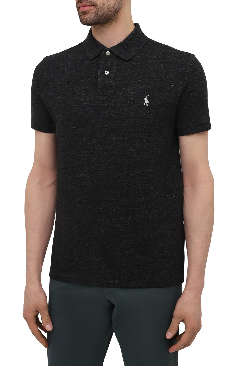 Хлопковое поло POLO RALPH LAUREN, арт. 710680784, фото 3