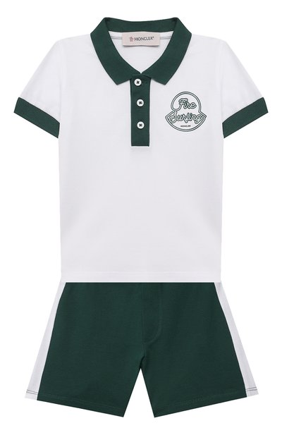 Комплект из поло и шорт MONCLER, арт. G1-951-8M760-20-8496F, фото 1