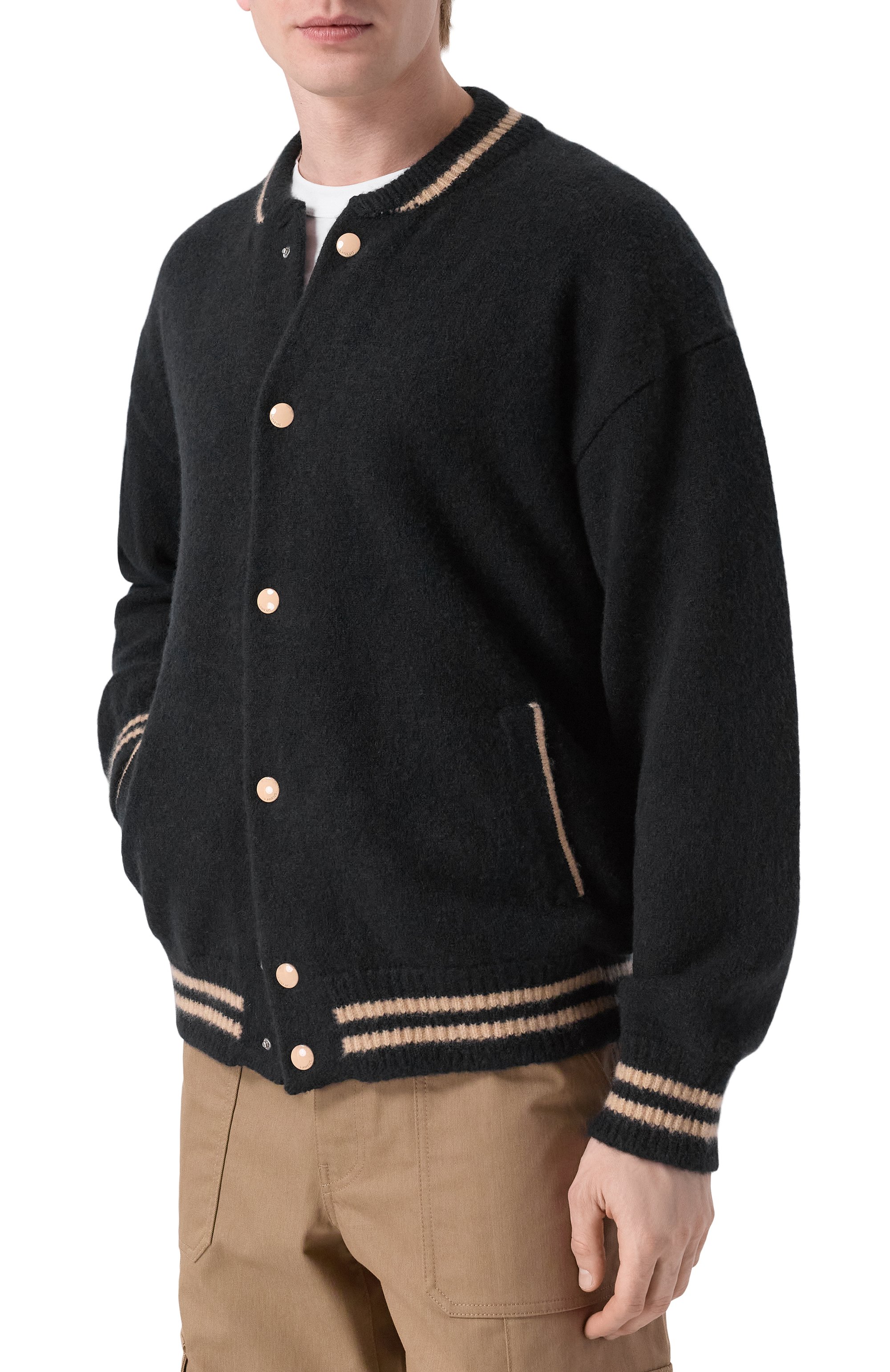 Кардиган из кашемира и шелка LANEUS, арт. F5LAMAKJ019, фото 3