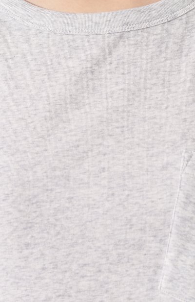 Хлопковая футболка ALEXANDERWANG.T серого цвета по цене 19750 руб., арт. 4CC1201075, фото 5 Хлопковая футболка ALEXANDERWANG.T, арт. 4CC1201075, фото 5