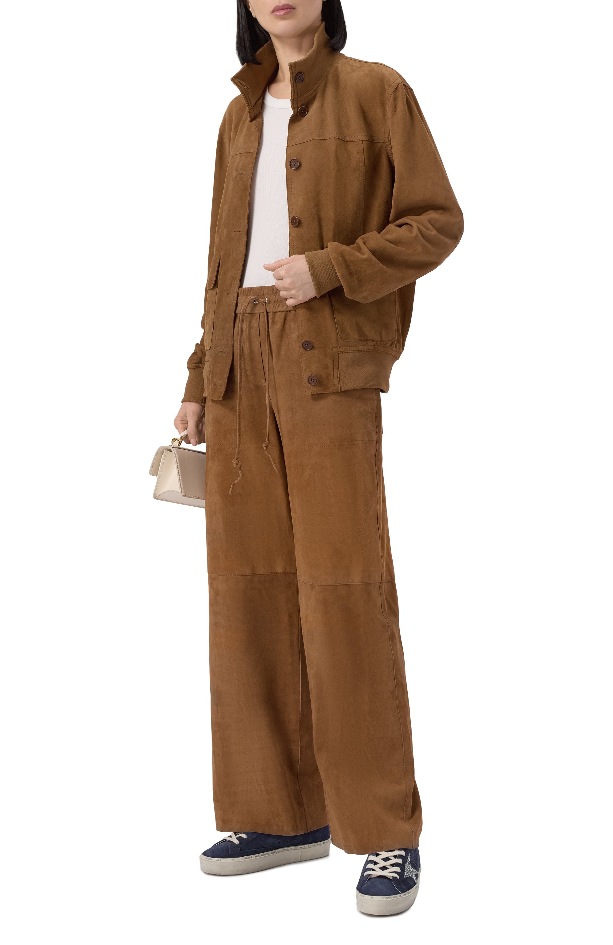 Замшевые кеды hi star GOLDEN GOOSE DELUXE BRAND, арт. GWF00118.F006510, фото 2