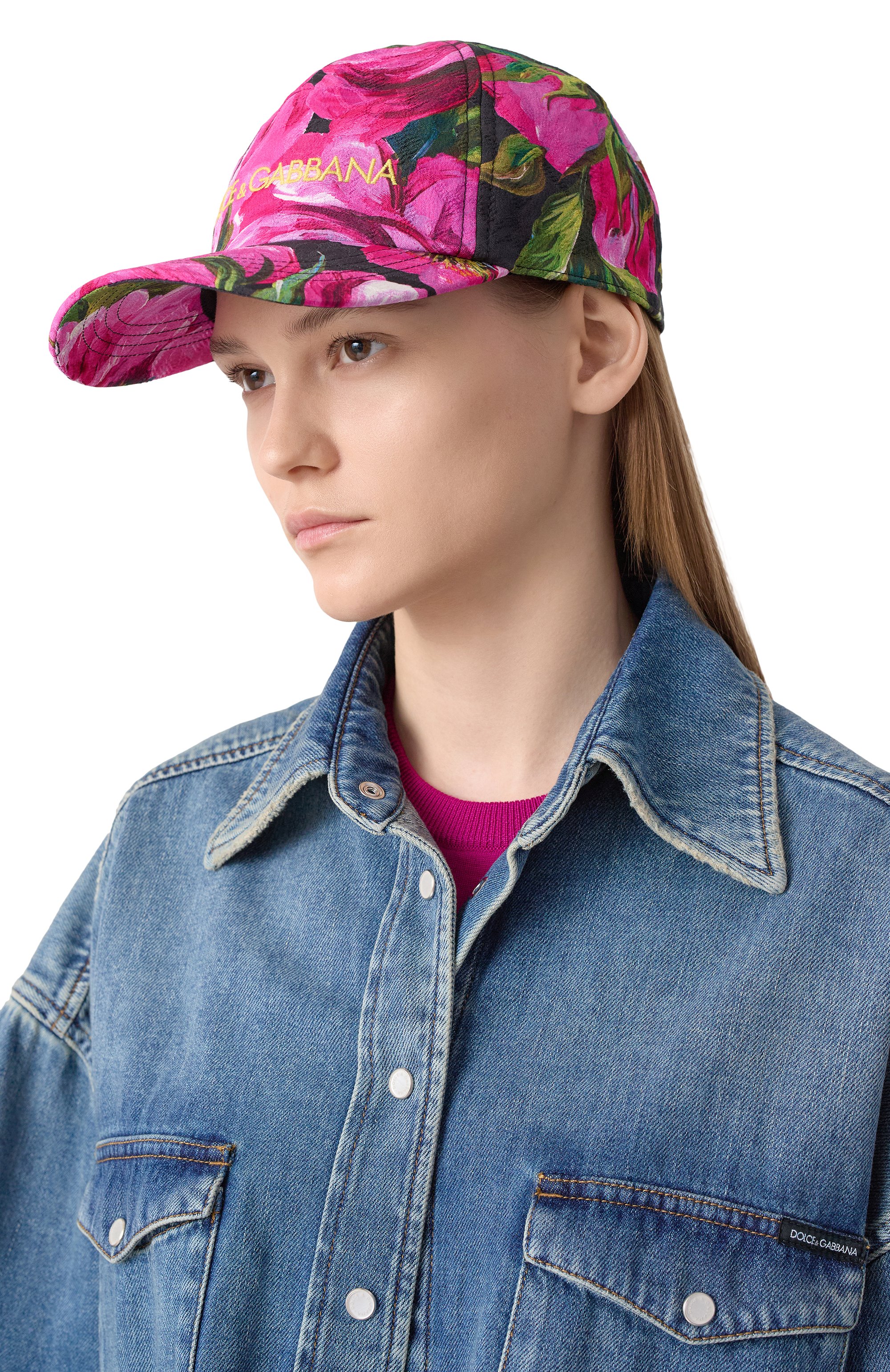 Хлопковая бейсболка DOLCE & GABBANA, арт. FH667Z/FSFN9, фото 2