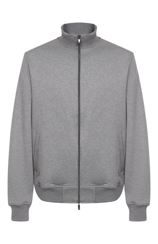 Толстовка из хлопка и кашемира MVST 13M467.VA00.MUST. Серый 13M467.VA00.MUST.