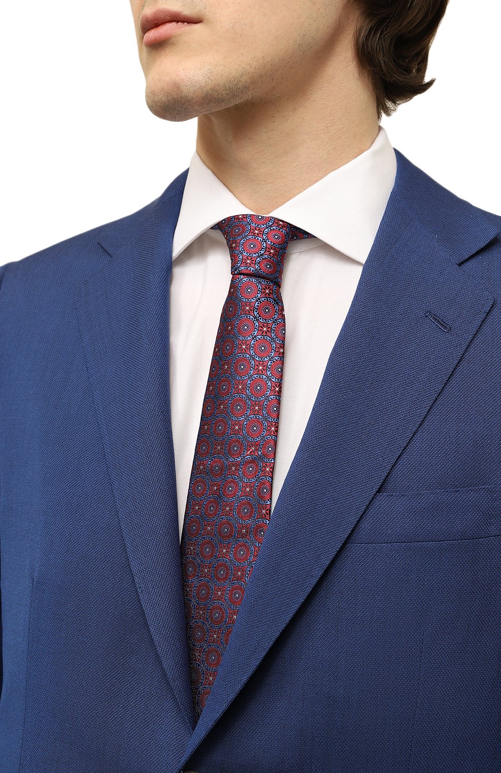 Шелковый галстук CANALI, арт. 18/HJ03660, фото 2