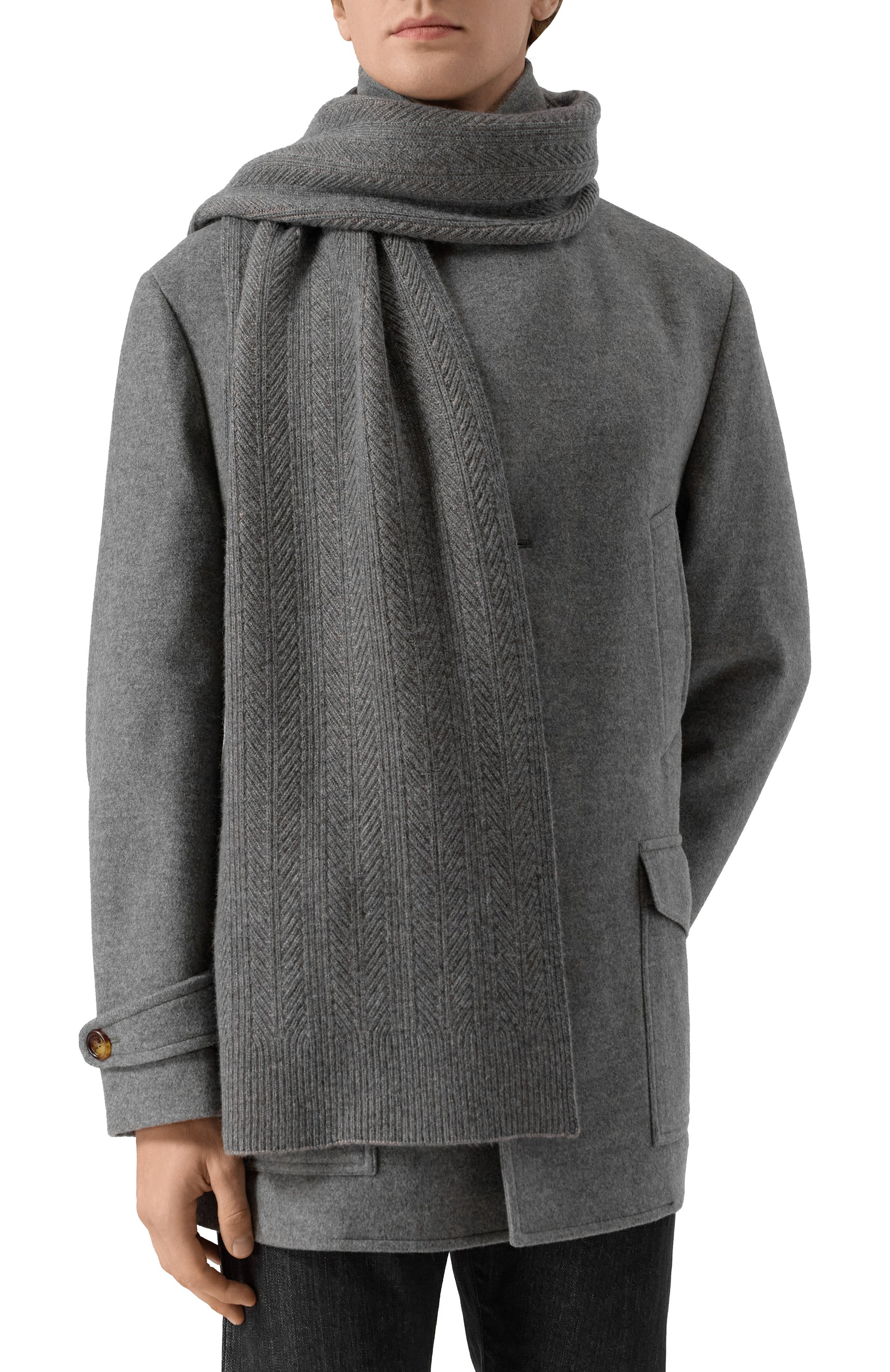 Кашемировый шарф COLOMBO, арт. SP00126/30X180/2-26KI-M, фото 2