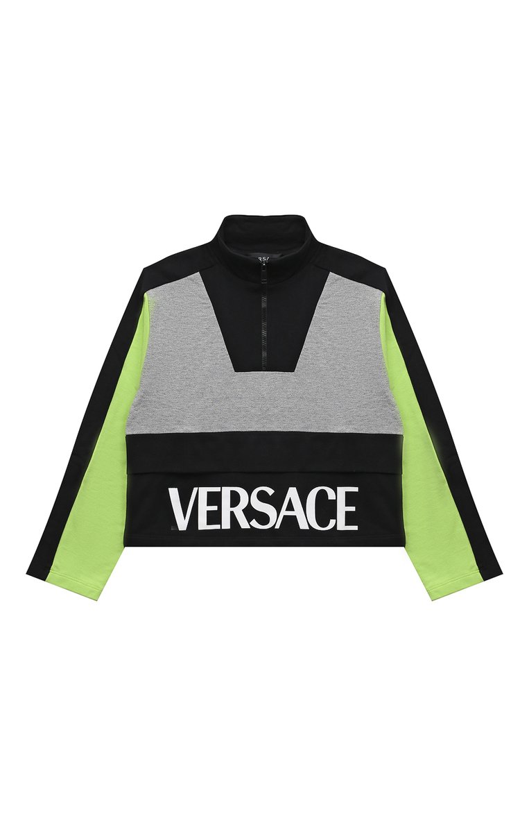 Хлопковая толстовка VERSACE, арт. 1009984/1A07220/4A-6A, фото 1