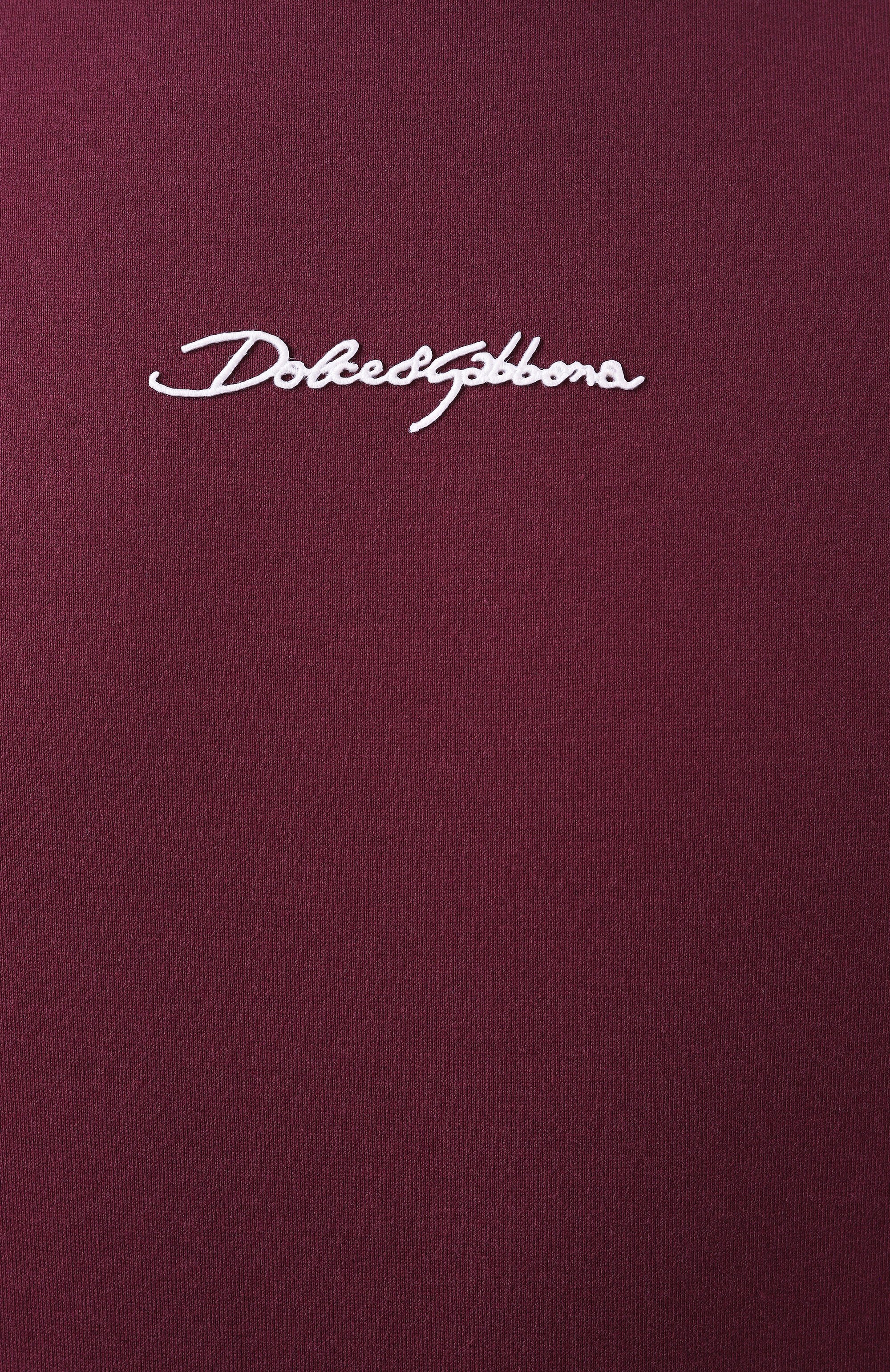 Хлопковая футболка DOLCE & GABBANA, арт. G8RN8Z/G7NUB, фото 6