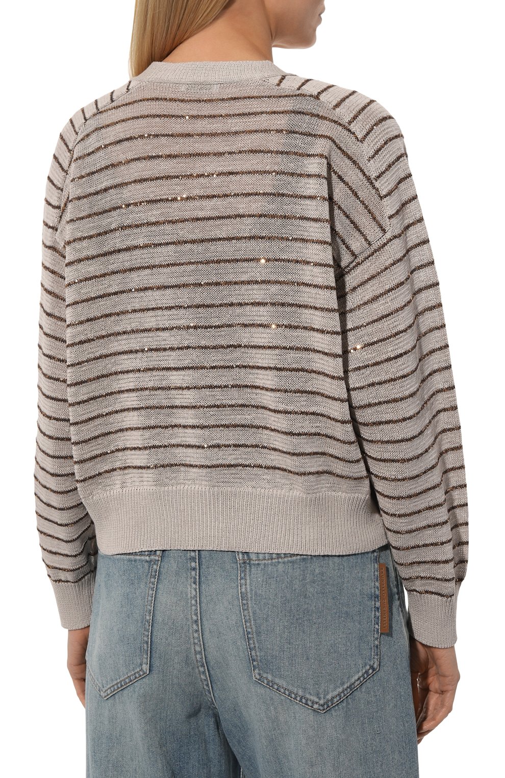 Хлопковый кардиган BRUNELLO CUCINELLI, арт. M7876B1330, фото 4