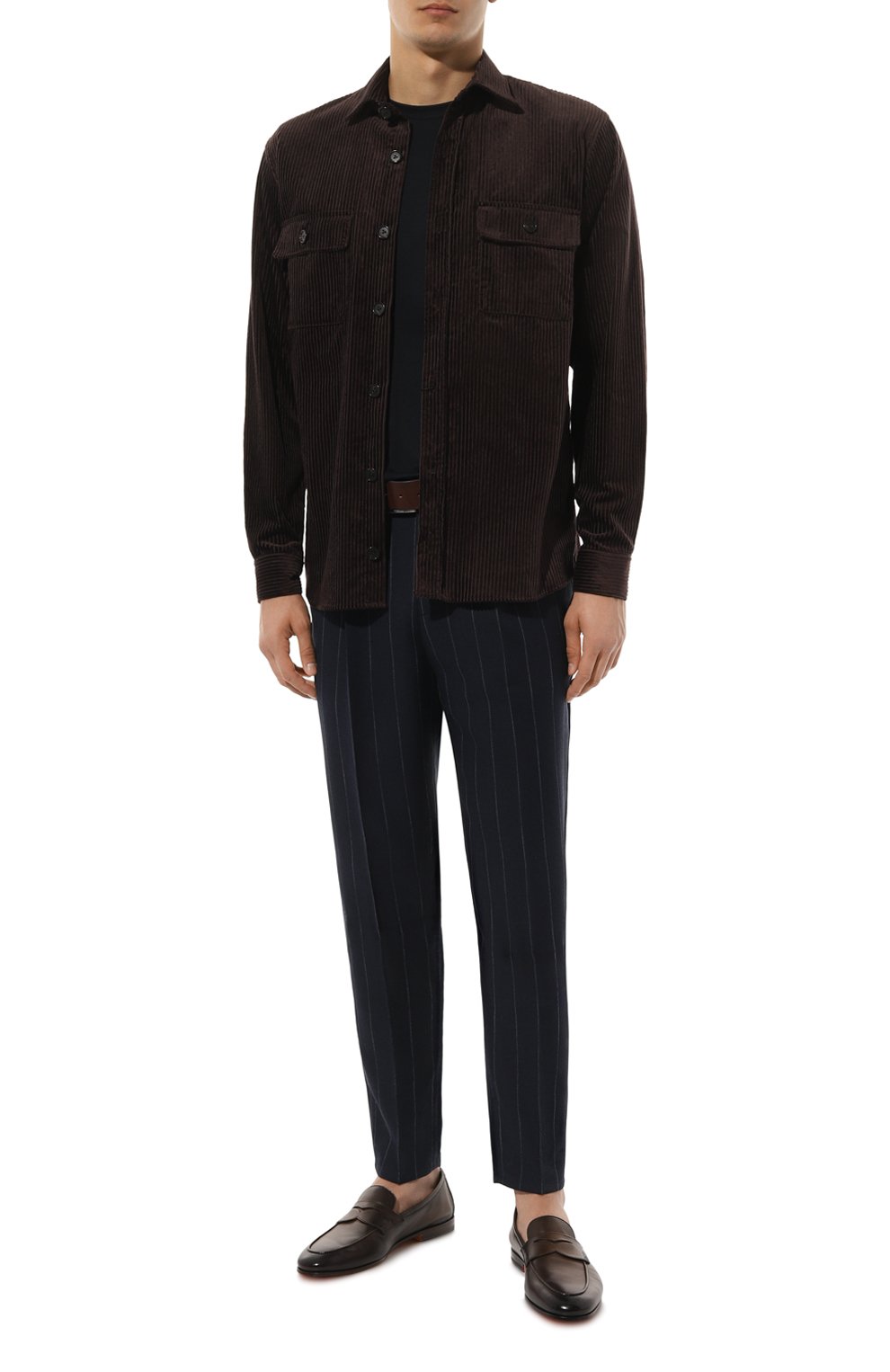 Хлопковая футболка GIORGIO ARMANI, арт. 6LSM90/SJTKZ, фото 2