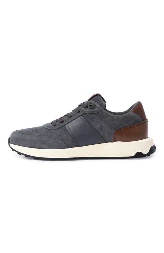 Замшевые кроссовки Tod’s XXM63K0GT80IRA Серый  XXM63K0GT80IRA Фото 4