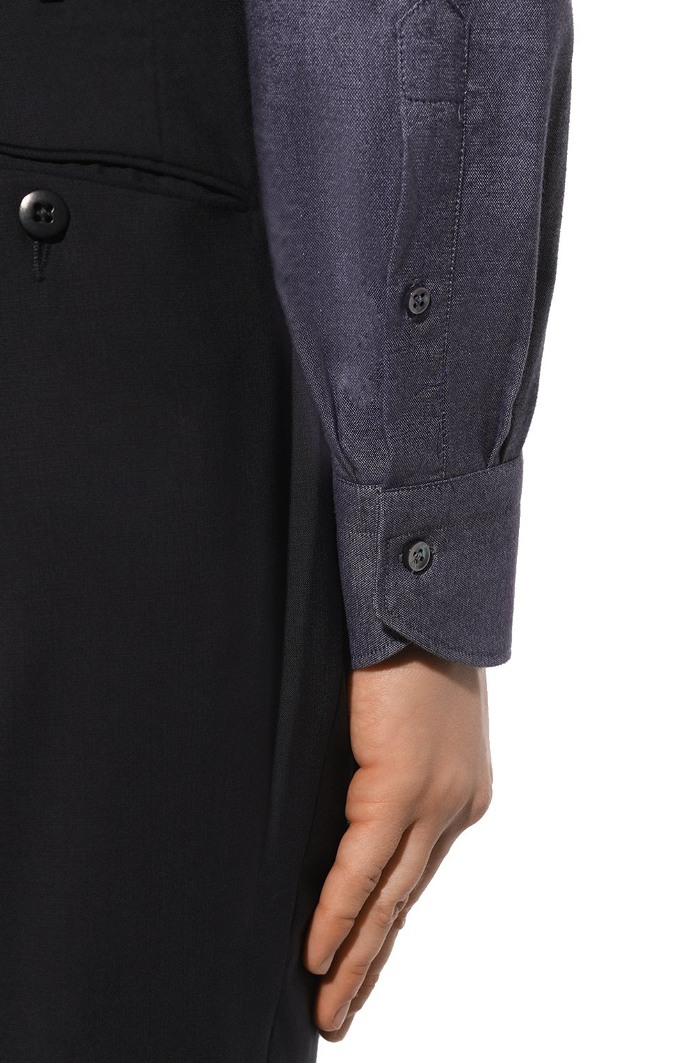 Хлопковая сорочка CANALI, арт. N798/GR03025, фото 6