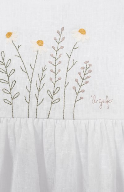 Льняное платье IL GUFO, арт. P25VM788L0002/3, фото 3