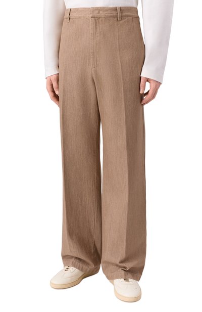 Хлопковые брюки JIL SANDER, арт. J22KA0330/J45324, фото 3