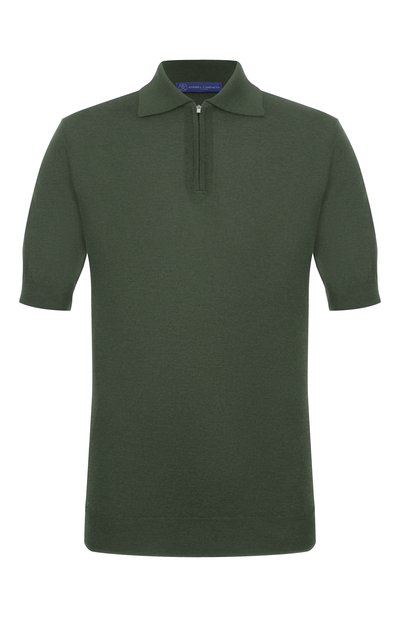 Поло из шерсти и шелка ANDREA CAMPAGNA, арт. PZ1MC/LSC18R, фото 1