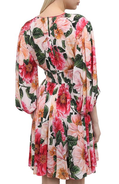 Шелковое платье DOLCE & GABBANA, арт. F6J2RT/IS1E3, фото 4