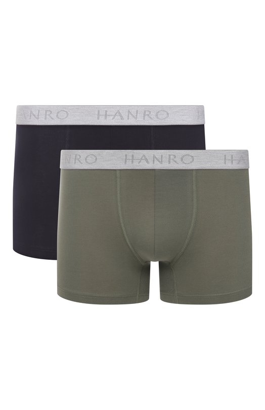 Комплект из двух боксеров Hanro 073078 Зелёный 073078
