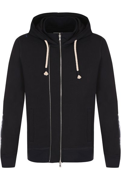 Хлопковая толстовка на молнии с капюшоном THE EDITOR, арт. E406973L23/5081, фото 1