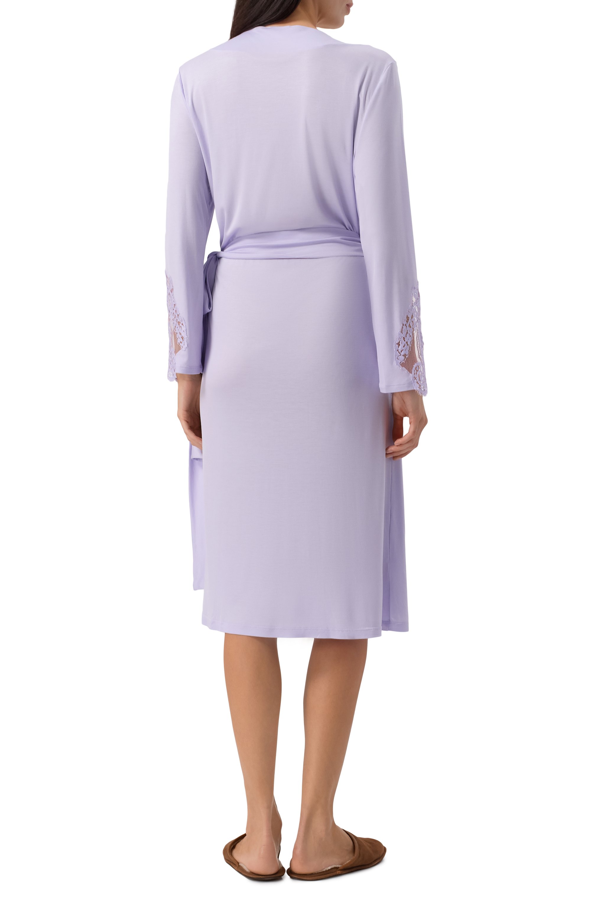 Сорочка FREE VOOGUE сиреневого цвета по цене 40360 руб., арт. 125310, фото 4 Сорочка FREE VOOGUE, арт. 125310, фото 4