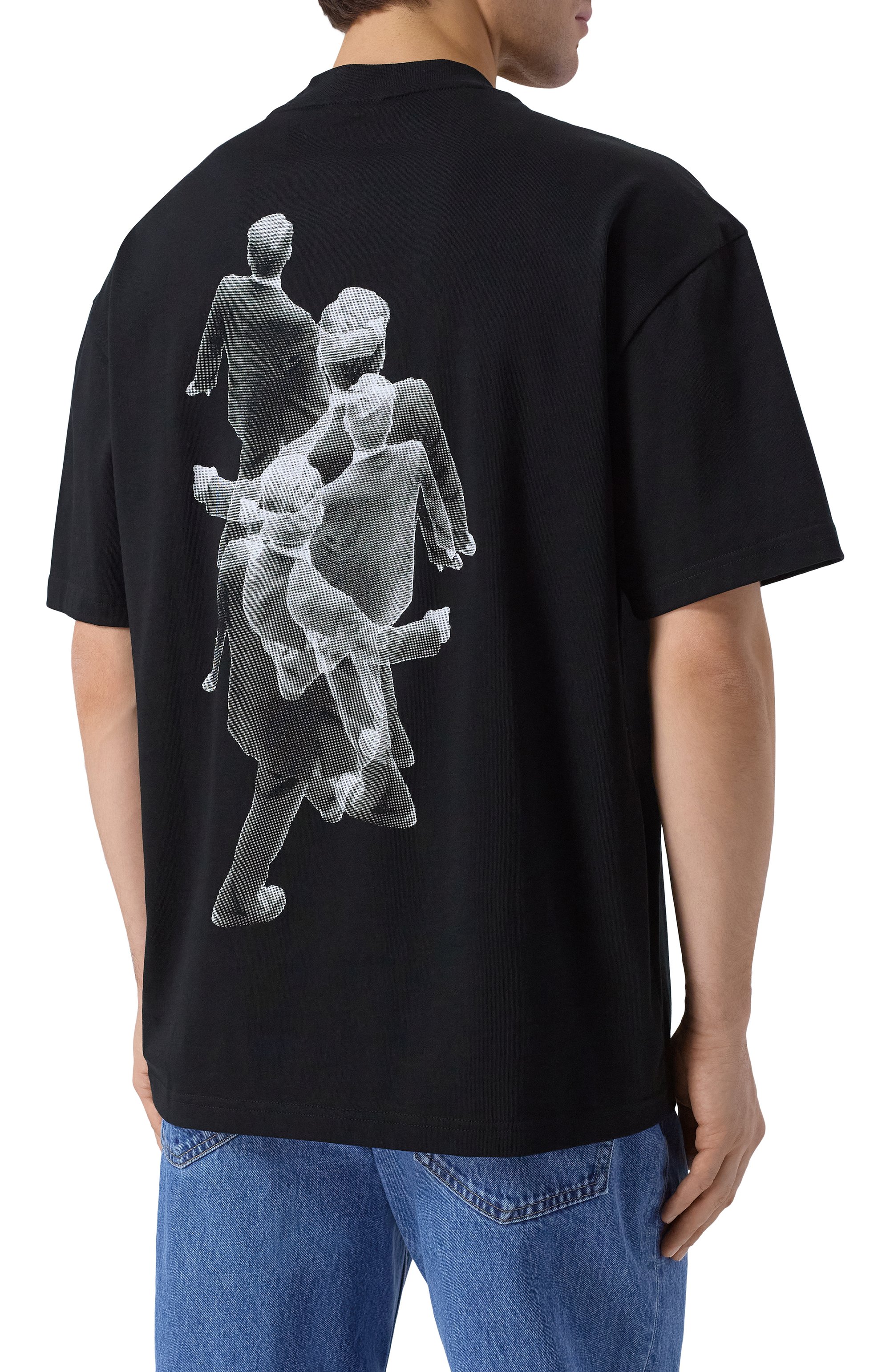 Хлопковая футболка HUGO, арт. 50553337, фото 4