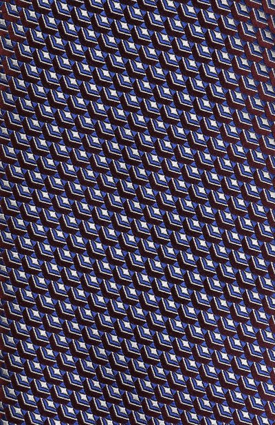 Шелковый галстук с узором ZEGNA, арт. Z2E07/1XW, фото 3