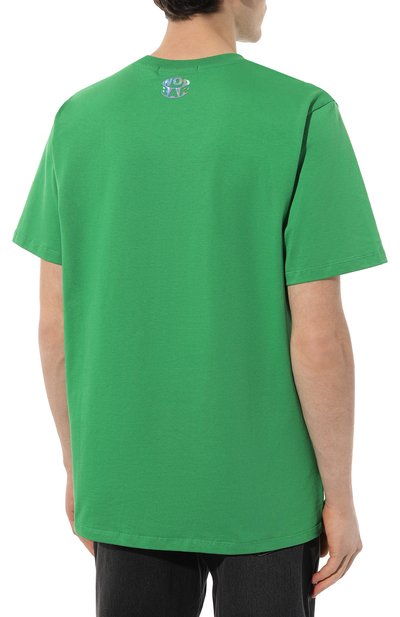 Хлопковая футболка BARROW, арт. S4BWMATH131, фото 4