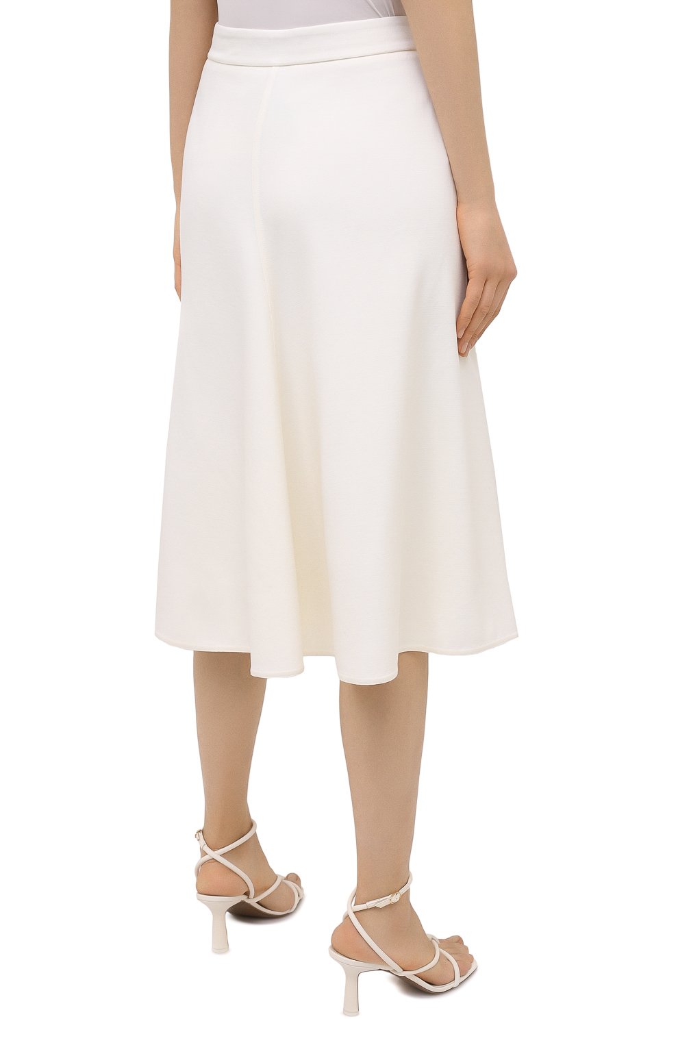 Шерстяная юбка RALPH LAUREN кремового цвета по цене 219500 руб., арт. 293829101, фото 4 Шерстяная юбка RALPH LAUREN, арт. 293829101, фото 4