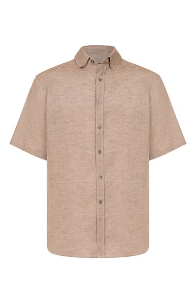 Мужская льняная рубашка CANALI, арт. CSM7077/GL03099