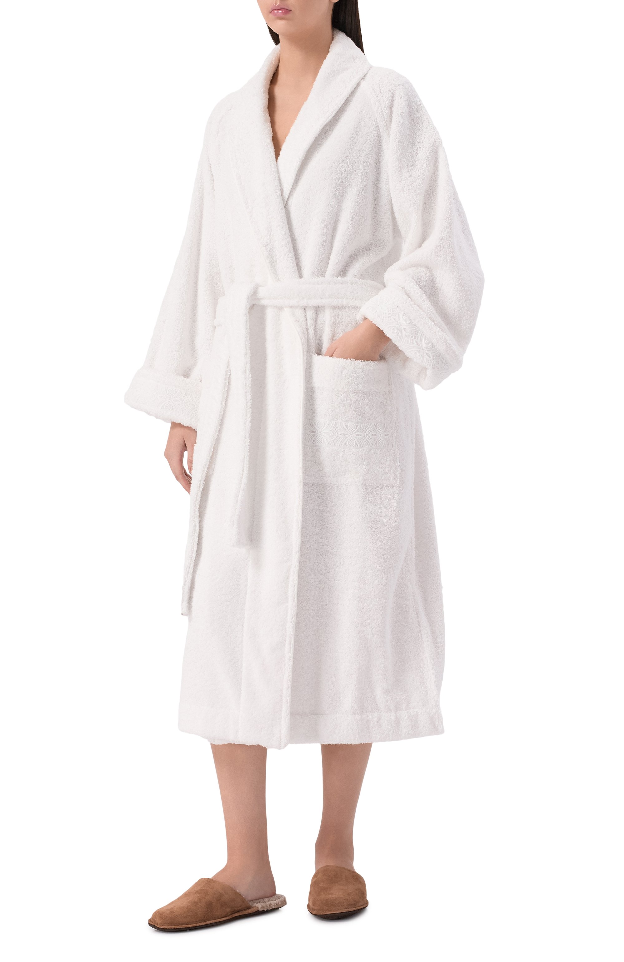 Хлопковый халат FRETTE, арт. FS5826 25D319 0000, фото 2