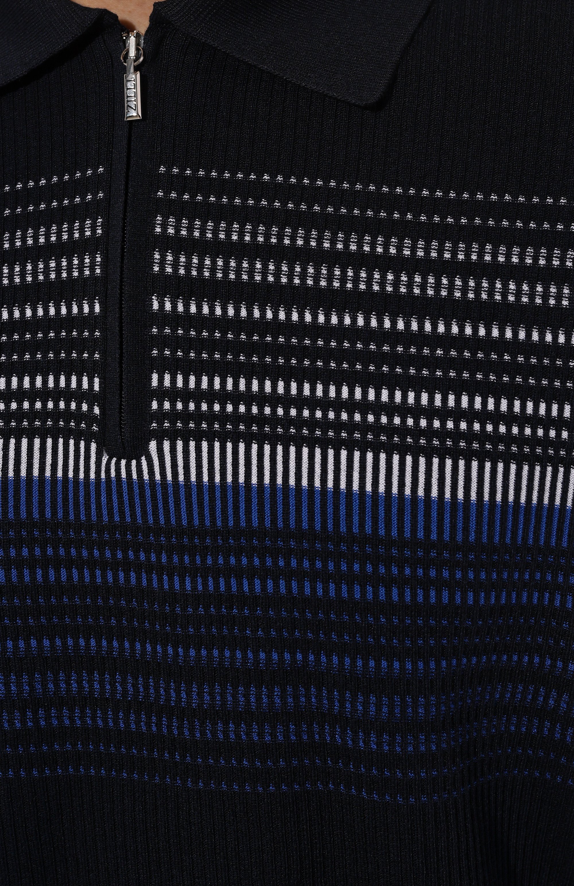 Поло из шелка и хлопка ZILLI, арт. KZP002M0142VCC000, фото 5