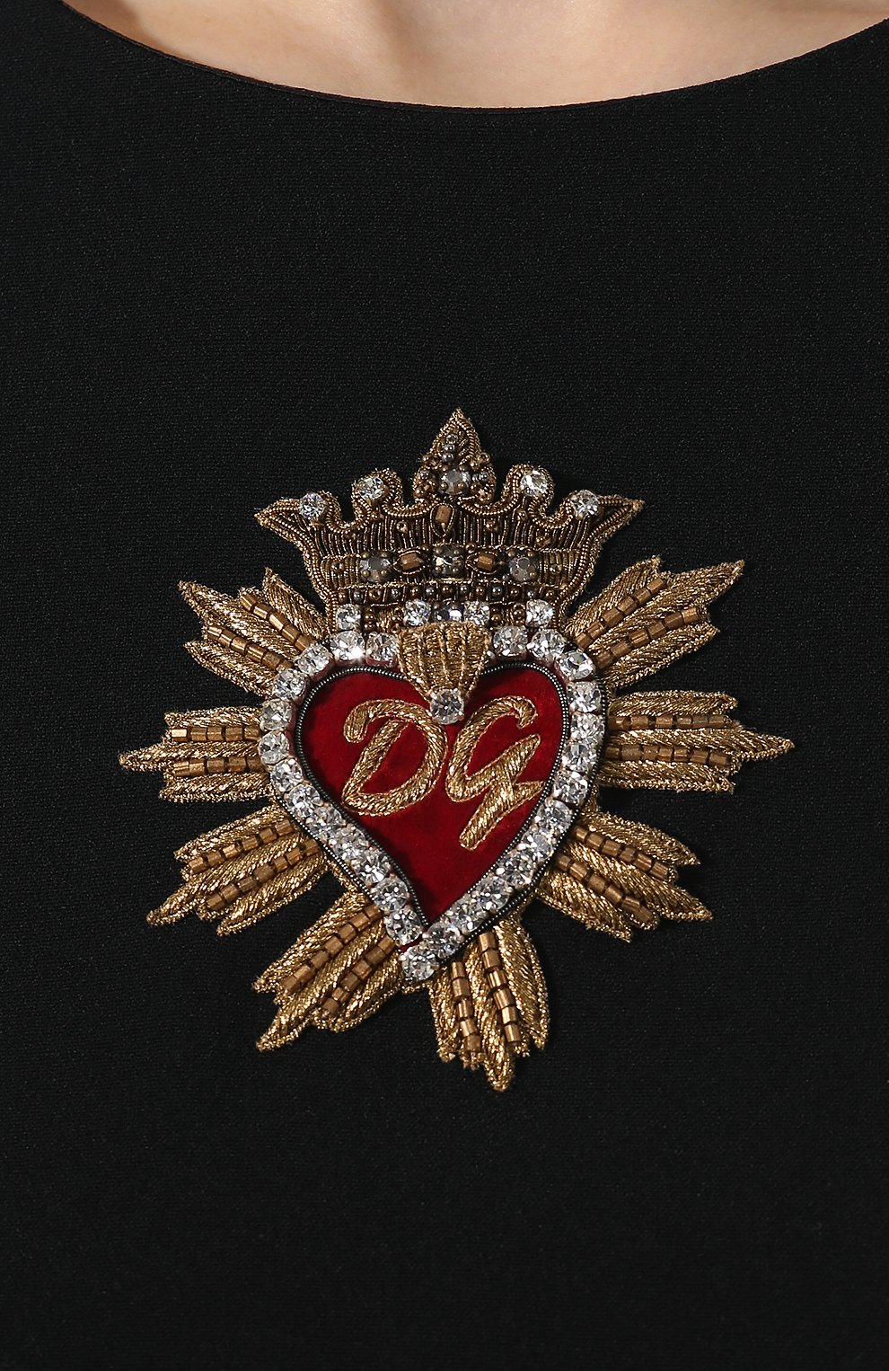 Мини-платье из вискозы DOLCE & GABBANA, арт. F6C2VZ/FURDV, фото 5