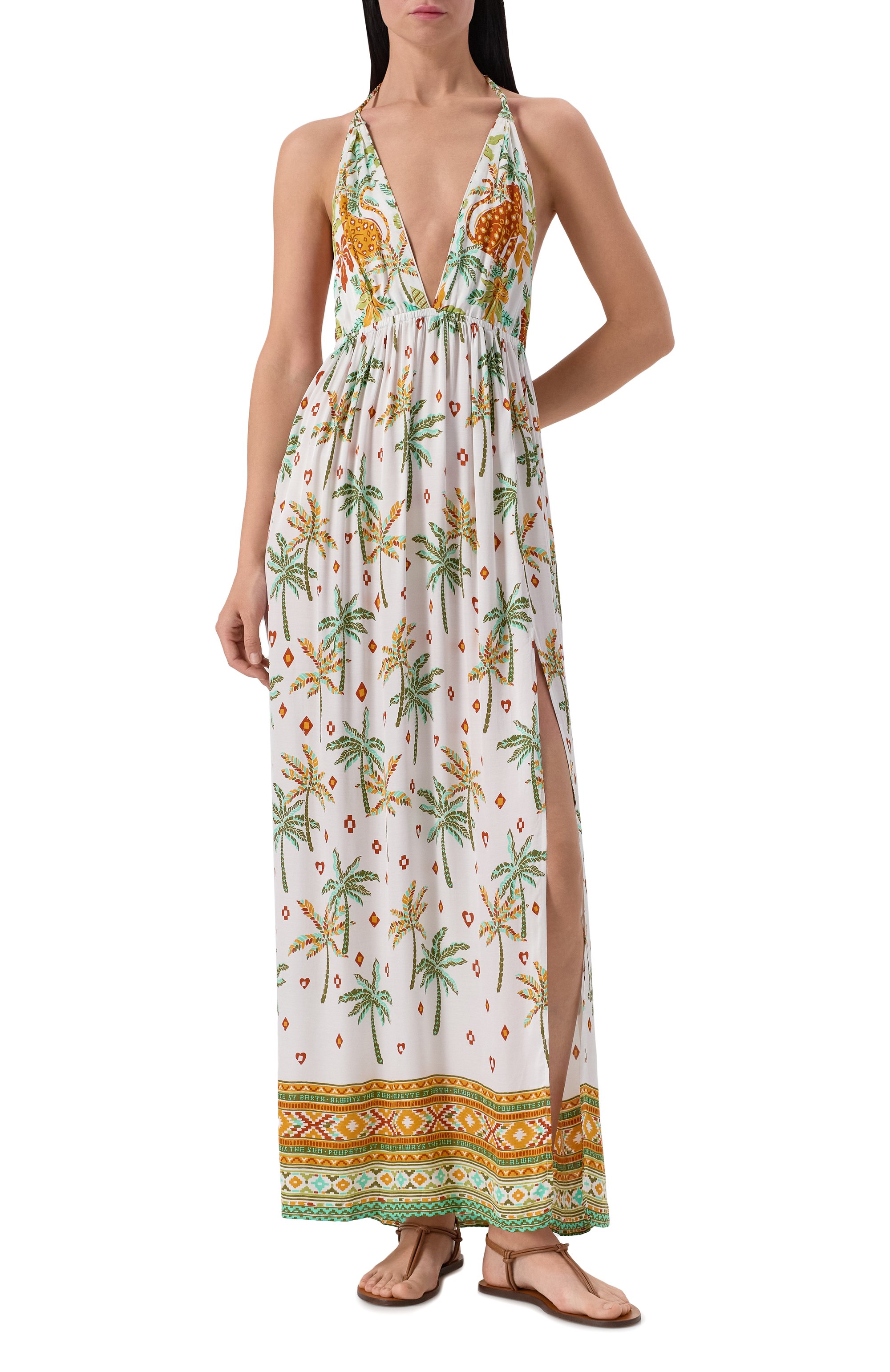 Платье из вискозы POUPETTE ST BARTH, арт. WHCS25LGEQG, фото 3