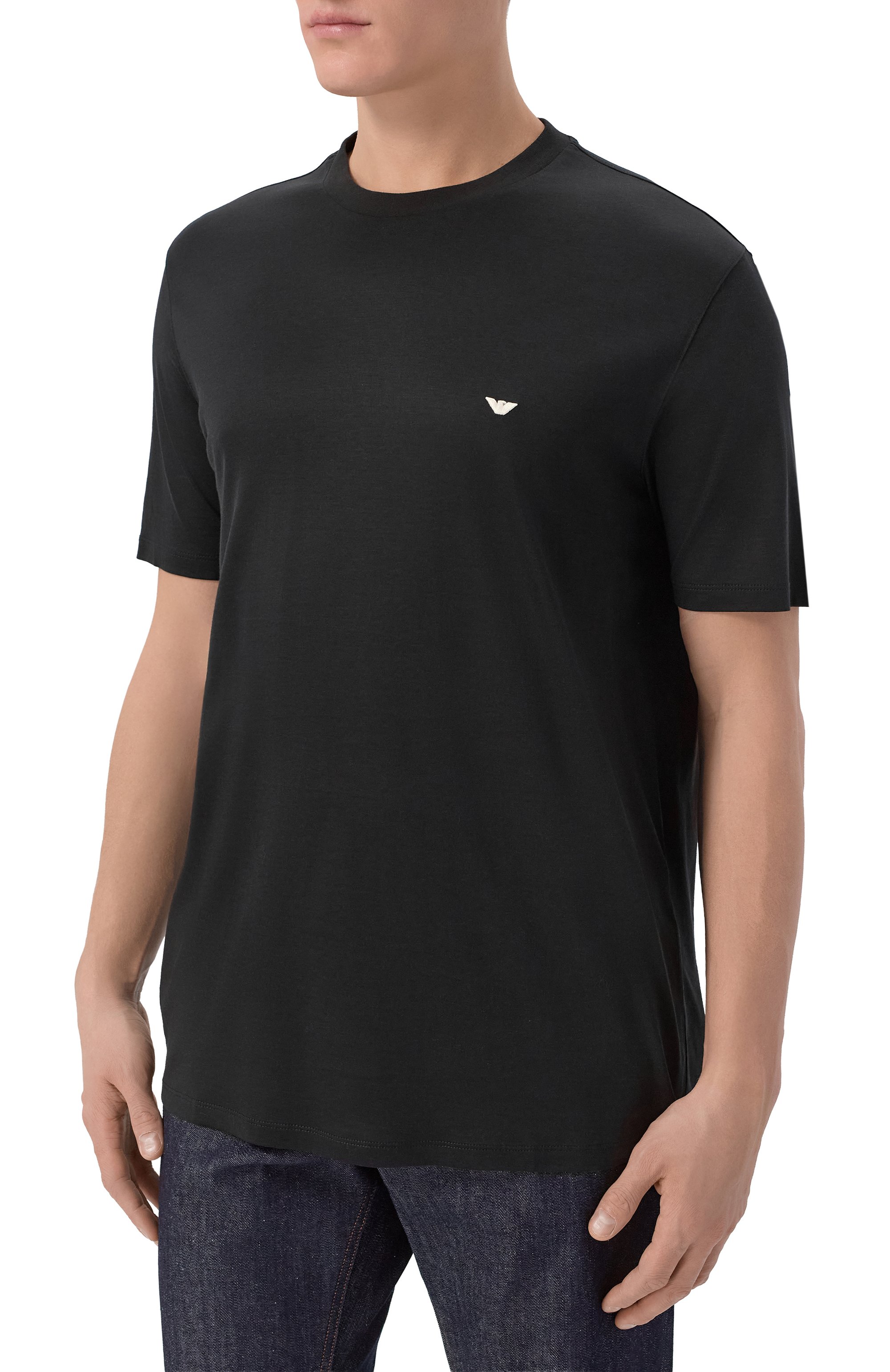 Футбо лка из лиоцелла и хлопка EMPORIO ARMANI, арт. EM004592/AF13747, фото 3