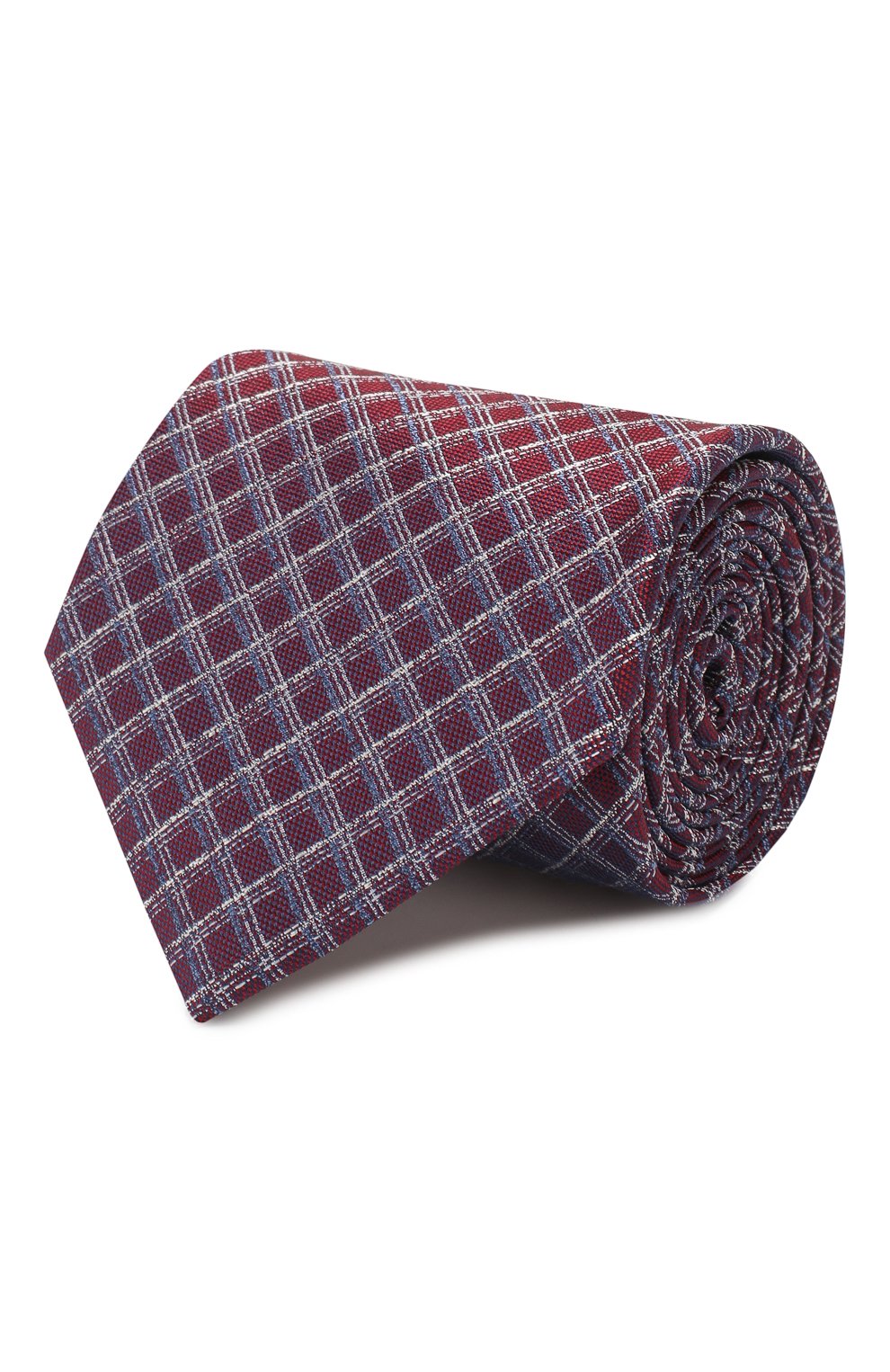 Шелковый галстук BRIONI бордового цвета по цене 31700 руб., арт. 062I00/P9430, фото 1 Шелковый галстук BRIONI, арт. 062I00/P9430, фото 1