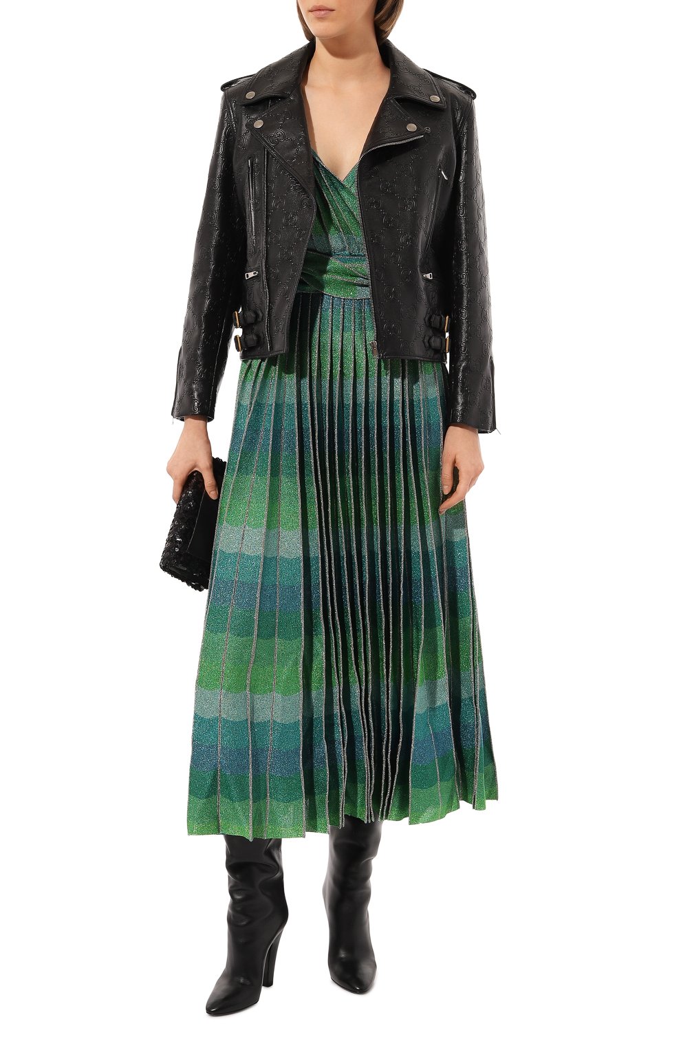 Кожаная куртка GUCCI, арт. 671268 XNAPN, фото 2