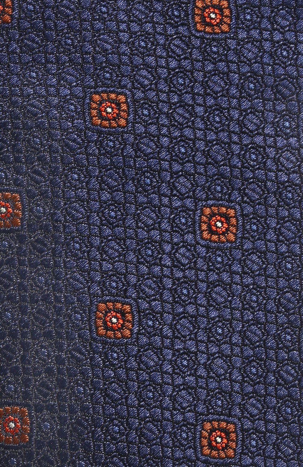Шелковый галстук CANALI темно-синего цвета по цене 16600 руб., арт. 18/HJ03510, фото 4 Шелковый галстук CANALI, арт. 18/HJ03510, фото 4