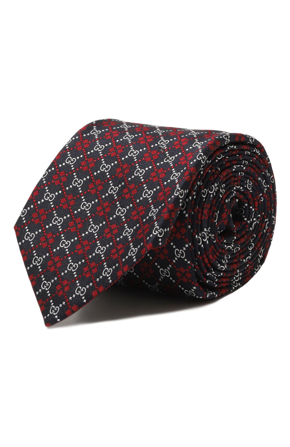 Шелковый галстук GUCCI, арт. 545072 4E002, фото 1