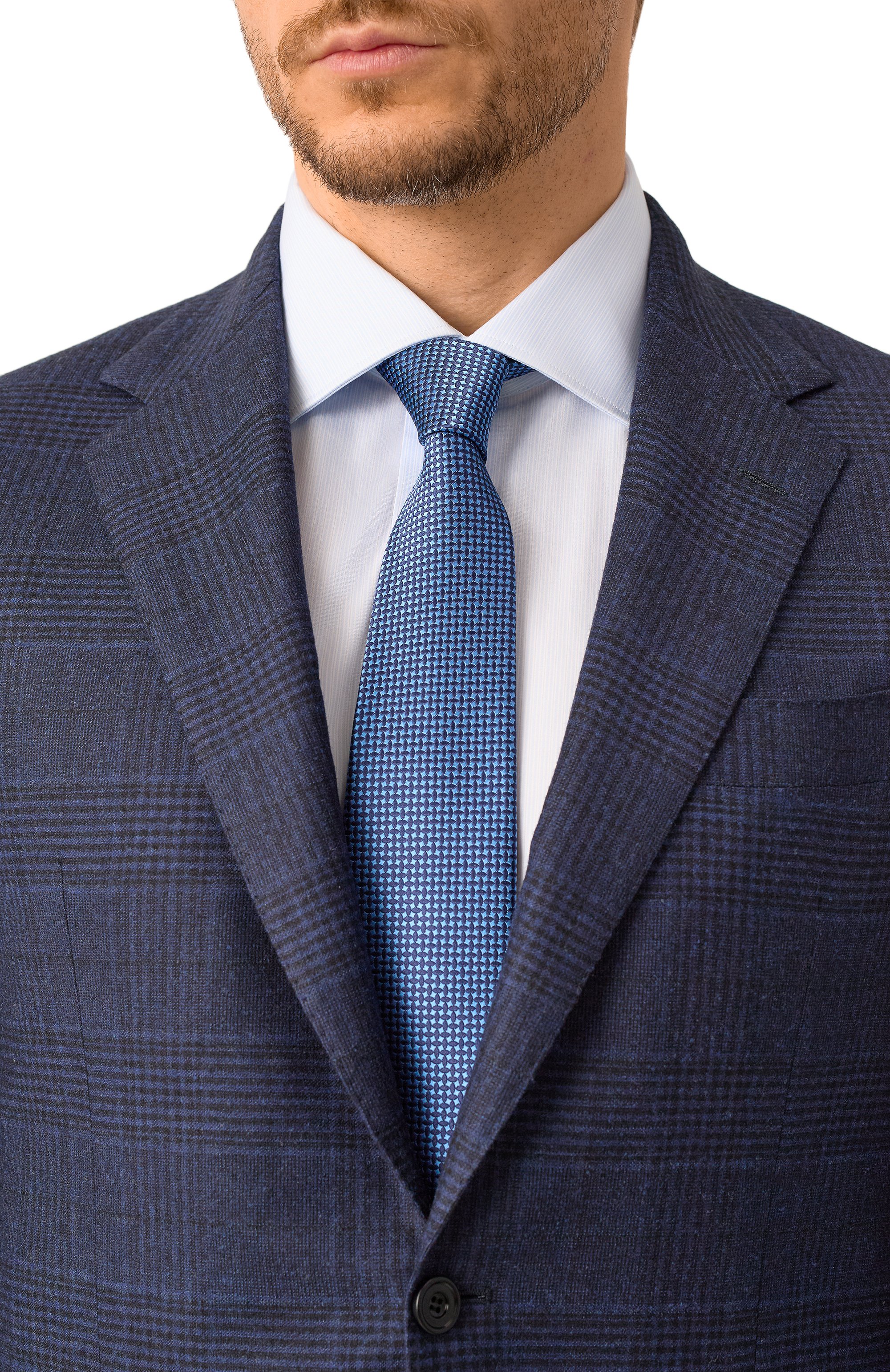 Шелковый галстук CANALI, арт. 18/HJ04234, фото 2