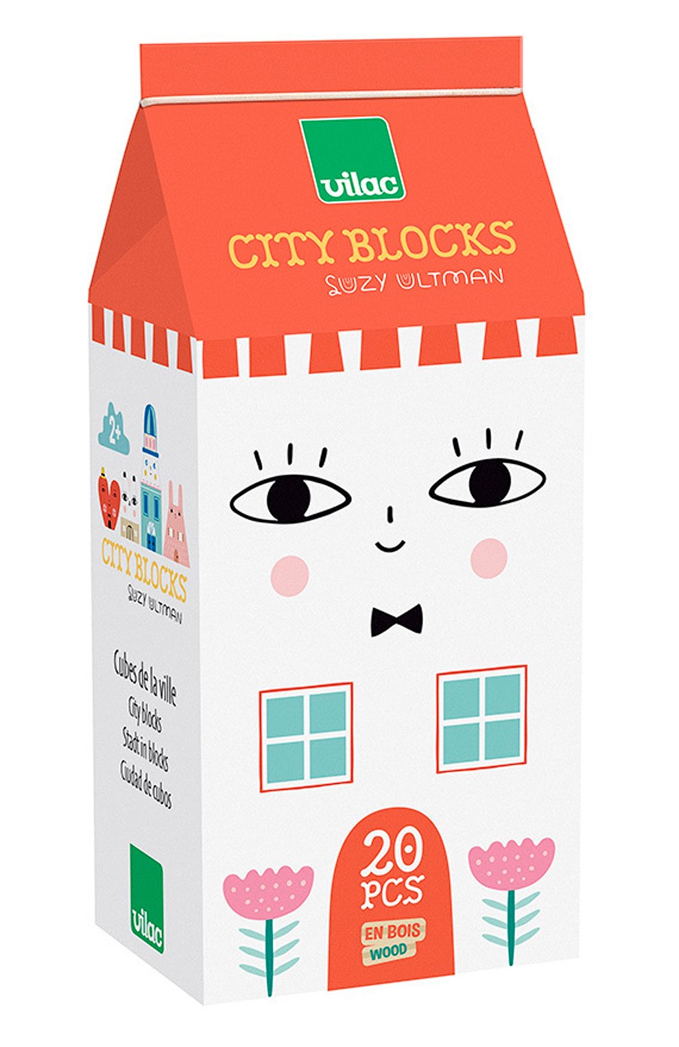 Кубики город VILAC, арт. 8902, фото 4