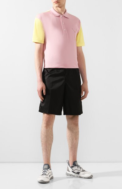 Хлопковое поло PRADA, арт. UJN650-1WKV-F00I8-201, фото 2