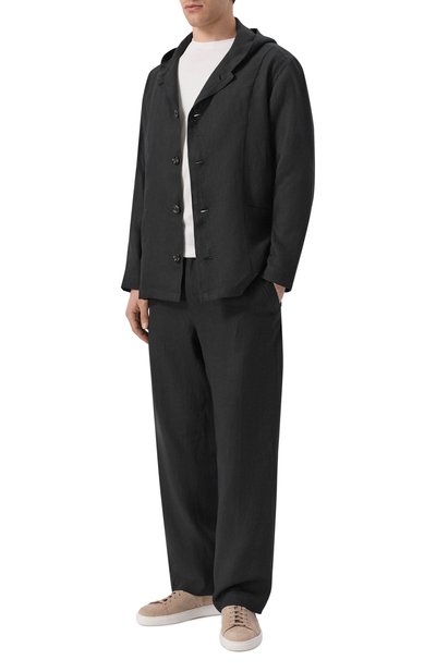 Льняная рубашка KITON, арт. UMCLUCAH09690, фото 2