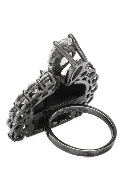 Кольцо soviet memories DZHANELLI серебряного цвета по цене 35200 руб., арт. 0208, фото 2 Кольцо soviet memories DZHANELLI, арт. 0208, фото 2