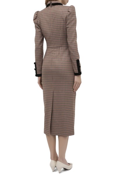 Шерстяное платье ALESSANDRA RICH, арт. FAB2201-F2979, фото 4