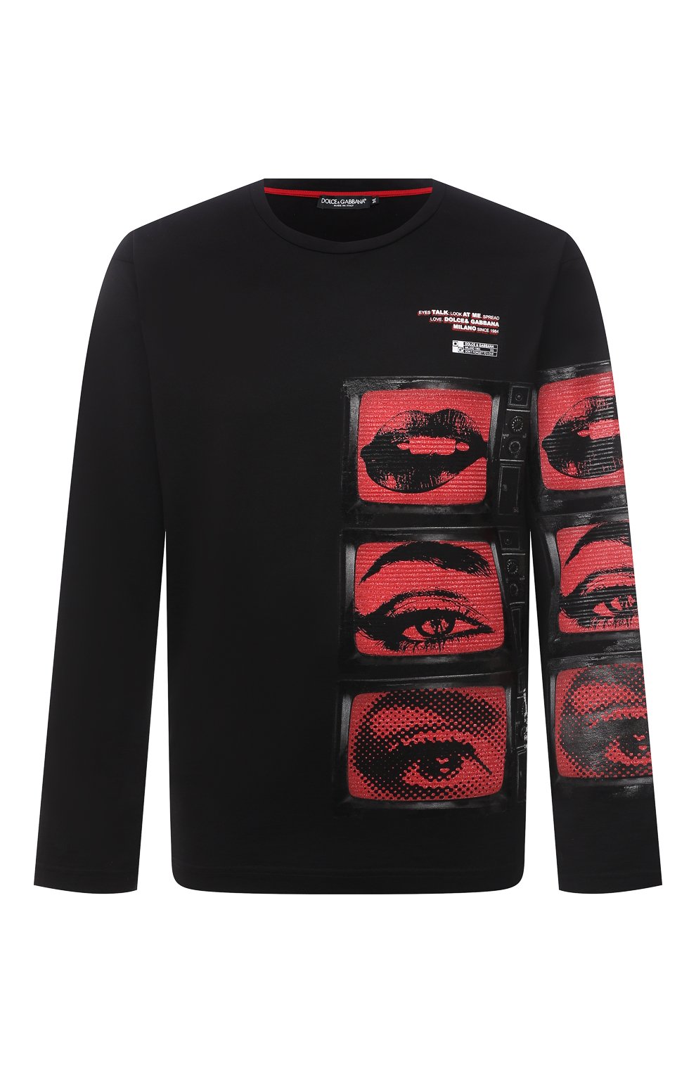 Хлопковый лонгслив DOLCE & GABBANA, арт. G8NV8T/FU7EQ, фото 1