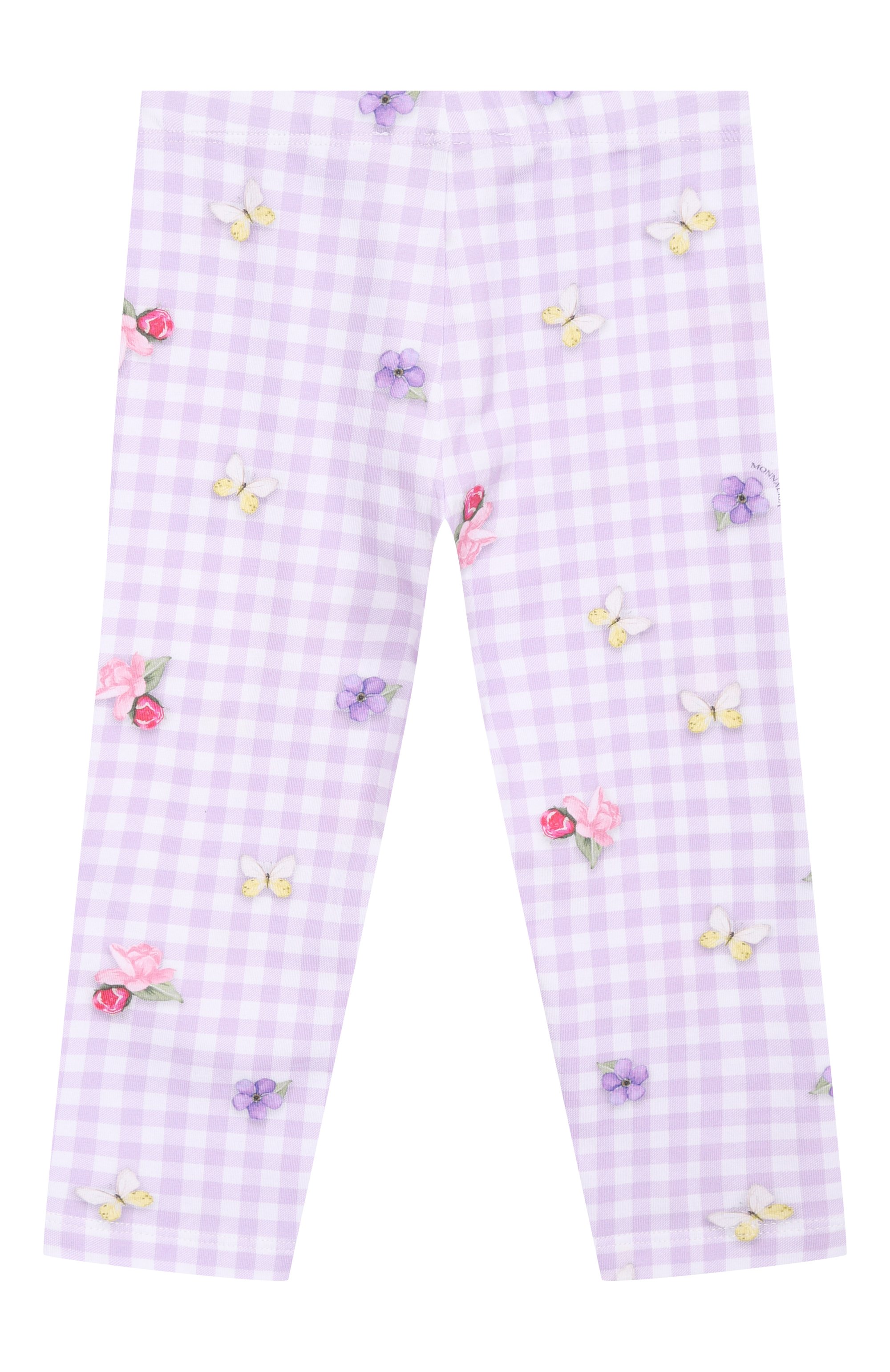 Хлопковые легинсы MONNALISA, арт. 19G418NP, фото 2