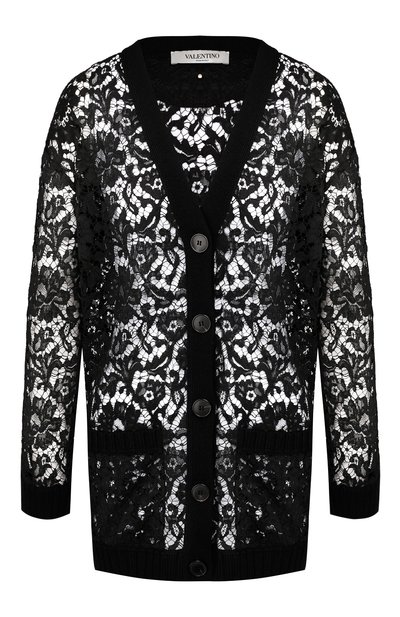 Женский кружевной кардиган VALENTINO, арт. SB3KA00F4RH