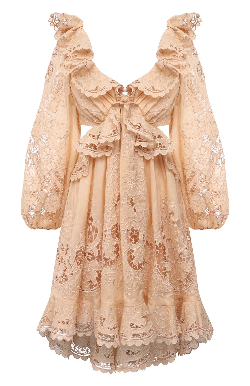 Хлопковое платье ZIMMERMANN, арт. 9340DBRG, фото 1